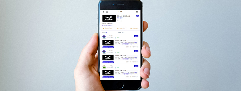 $100 steam gift card to naira