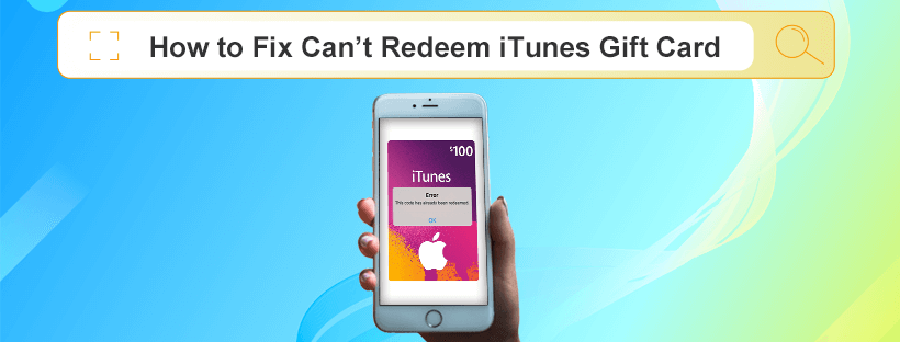 If you can't redeem your Apple Gift Card or App Store & iTunes