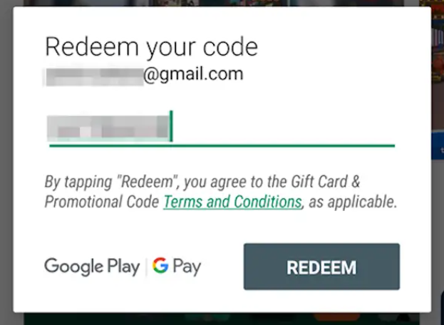 3 ways to redeem a gift card