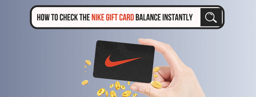 Nike Gift Cards. Check Your Balance.