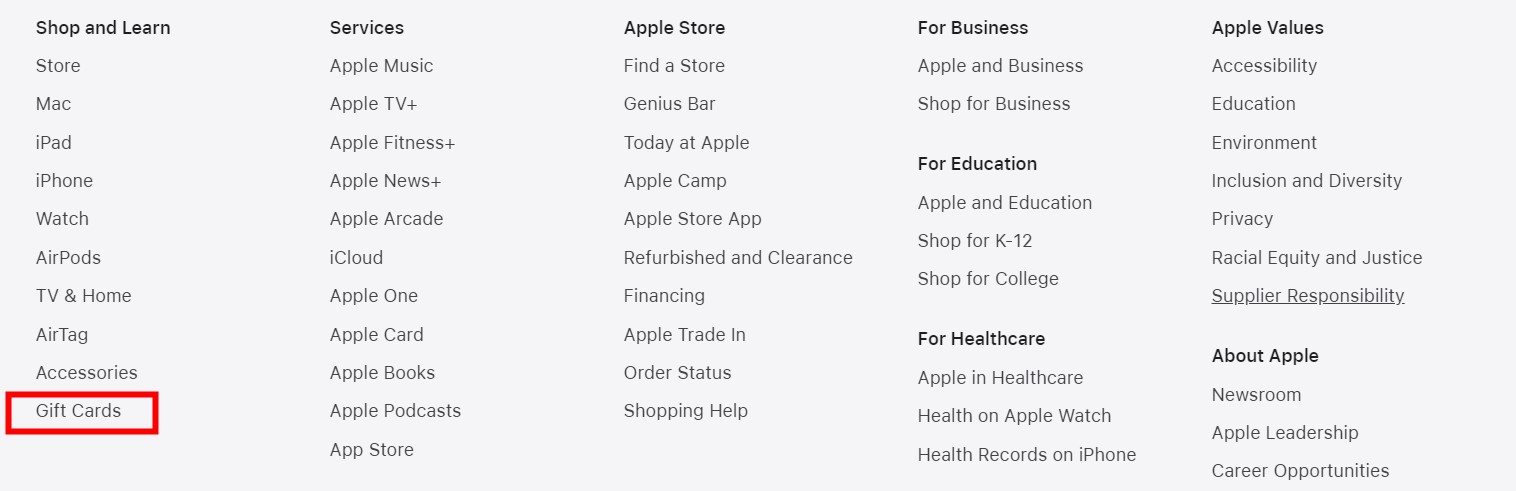 Buy $100 Apple Gift Cards - Apple